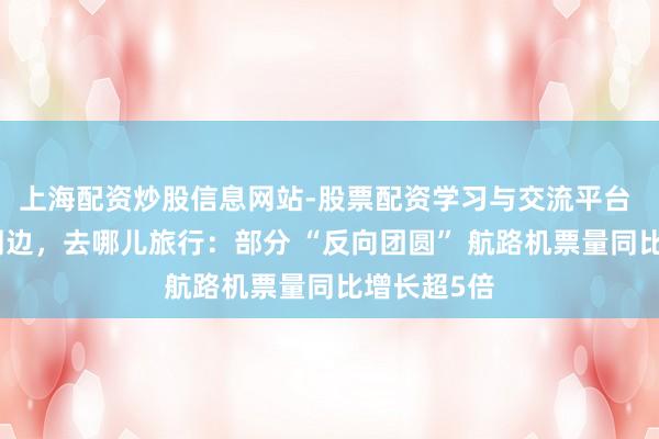 上海配资炒股信息网站-股票配资学习与交流平台 春节假期周边，去哪儿旅行：部分 “反向团圆” 航路机票量同比增长超5倍